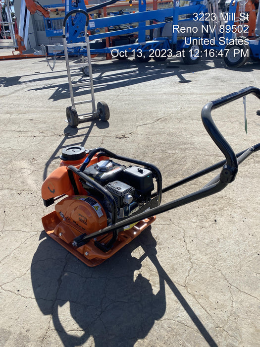 2022 Multiquip MVC88VTHW Plate Honda GX160 w/
water tank 20 wide