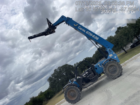 2017 Genie GTH-636 Genie GTH636, Foam Filled Tires, 48" carriage