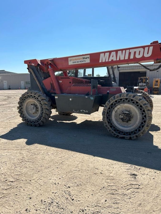 2018 Manitou 12042 Manitou MTA 12042 w/Cab/Heat/AC, Work Lights/Strobe, Aux Hyd, Solid Tires, Lift Hook, 66" Carriage, 72" Forks