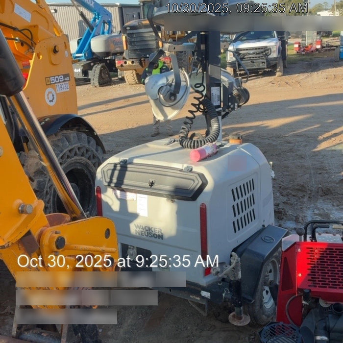 2019 Wacker Neuson LTV6L-MH Wacker Neuson LTV6L Mobile Light Tower w/Fuel Level Sensor Installed