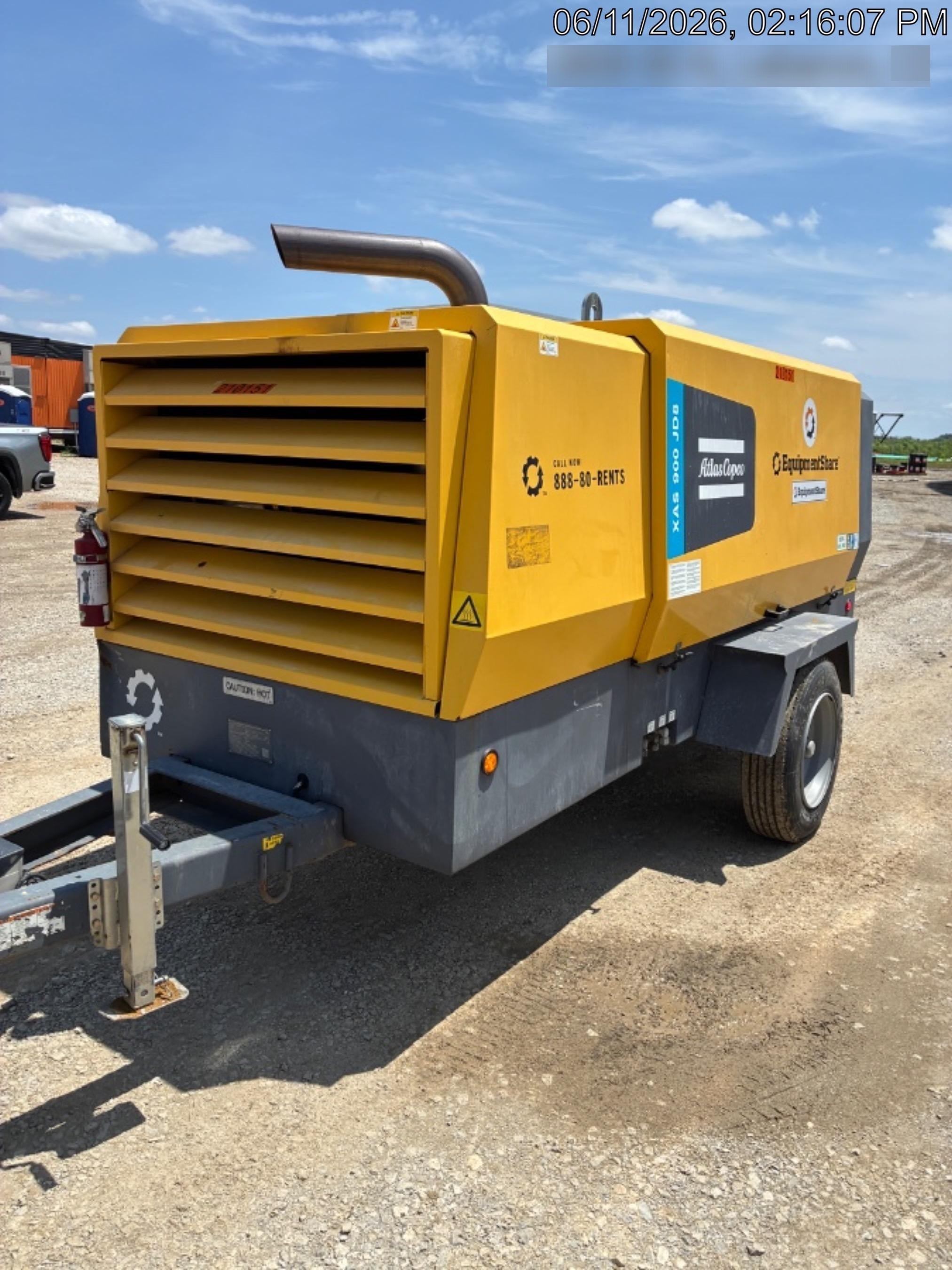 2022 ATLAS COPCO XAS 900