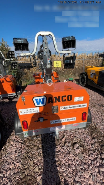2024 Wanco WLTT-4MM4K Diesel, Deep Sea Controller, Shore Power Plug, Auto Start, (4) 350W LED Floodlights, 4kW Generator, 60 Gal Fuel Tank, 2" Ball, T3