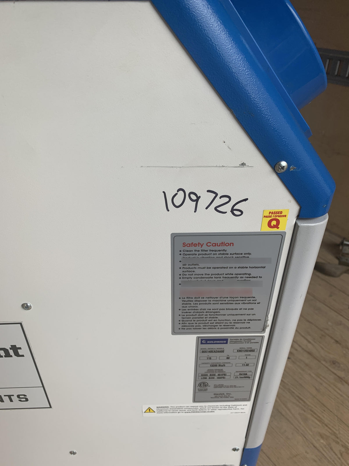 2020 MESTEK 6KK14