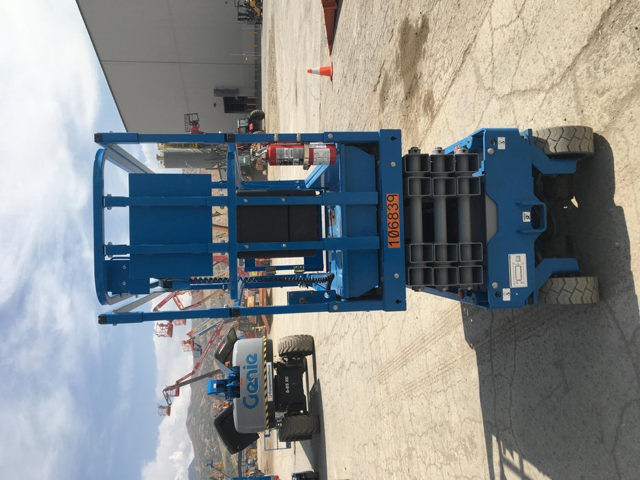 2020 Genie GS-1930 Solid Non Marking Tires, Beacon, Folding rails with half height swing gate, 800W Inverter