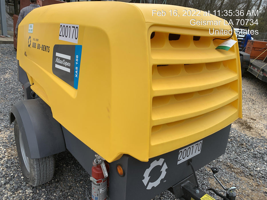 2022 ATLAS COPCO XAS188 CWK