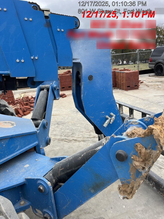 2018 Genie GTH-1056 GTH-1056 w/Open ROPS, Solid Tires, Work Lights, 60" carriage/forks, cab mesh, beacon