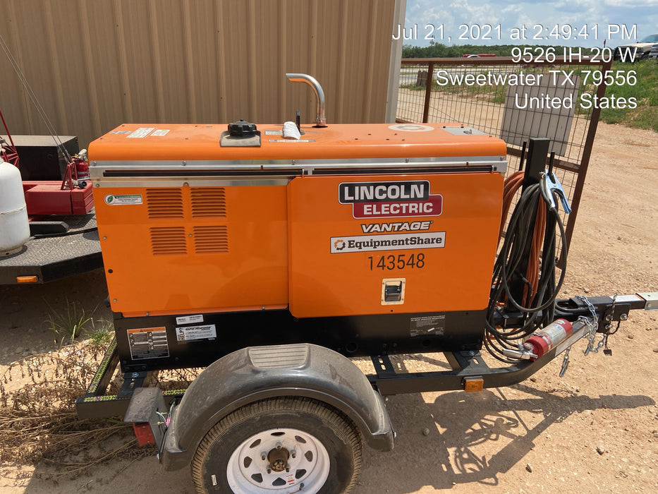 2021 Lincoln Electric Vantage 322 VANTAGE 322 READY-PAK 3
(EQUIPMENTSHARE)