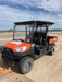 2021 Kubota RTV-X1140W-H Plastic Canopy, Windshield Acrylic Clear, LED Strobe Light, Wire Harness Kit, Back up Alarm