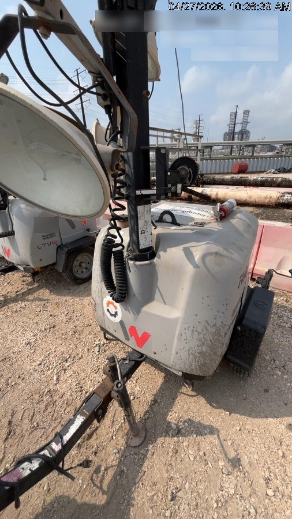 Wacker Neuson LTV6K-MH Wacker Neuson LTV6K Light Tower w/Kubota Engine