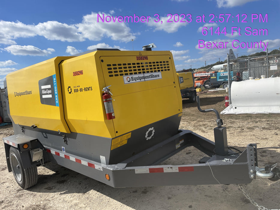 2023 ATLAS COPCO XAS 850