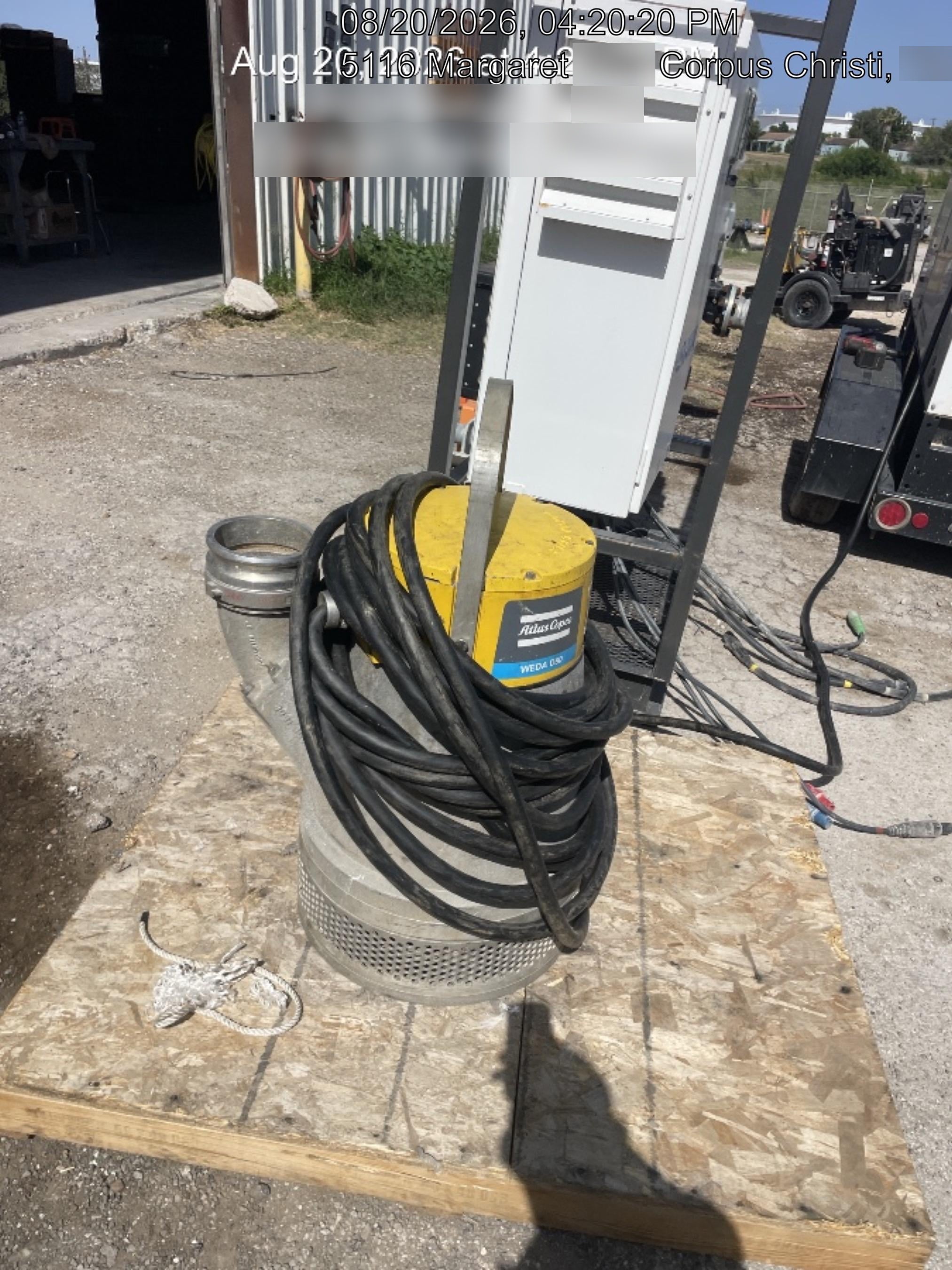 2021 ATLAS COPCO WEDA D80N (230)/460V 60Hz CSA 6"NPT