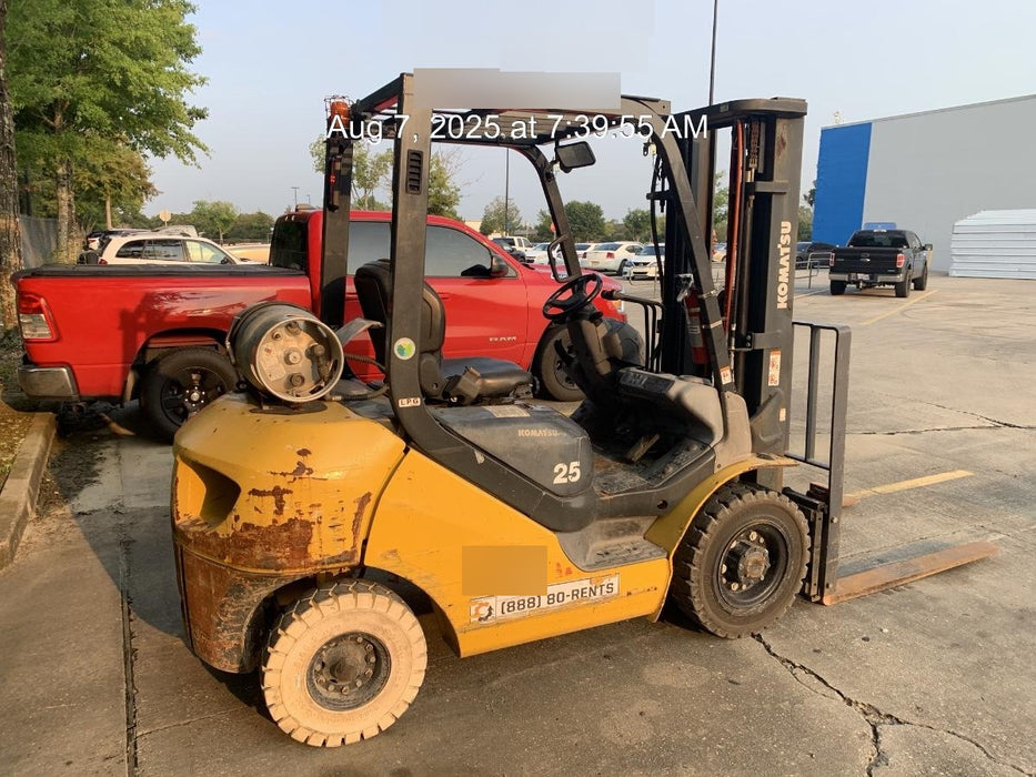 2019 KOMATSU FG25T-16