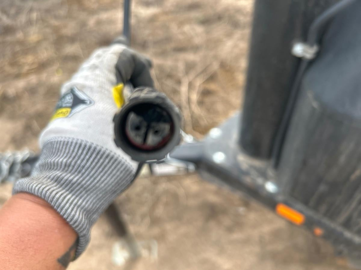 2022 Allmand NLV3GR (4) LED Light Fixture 350W, 23' Vertical Mast, 3kW Prime, Towable, ES Decals, T3