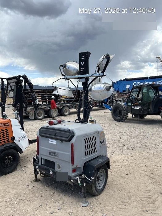 2018 Wacker Neuson LTV6L-MH Wacker Neuson LTV6L Mobile Light Tower w/Fuel Level Sensor Installed