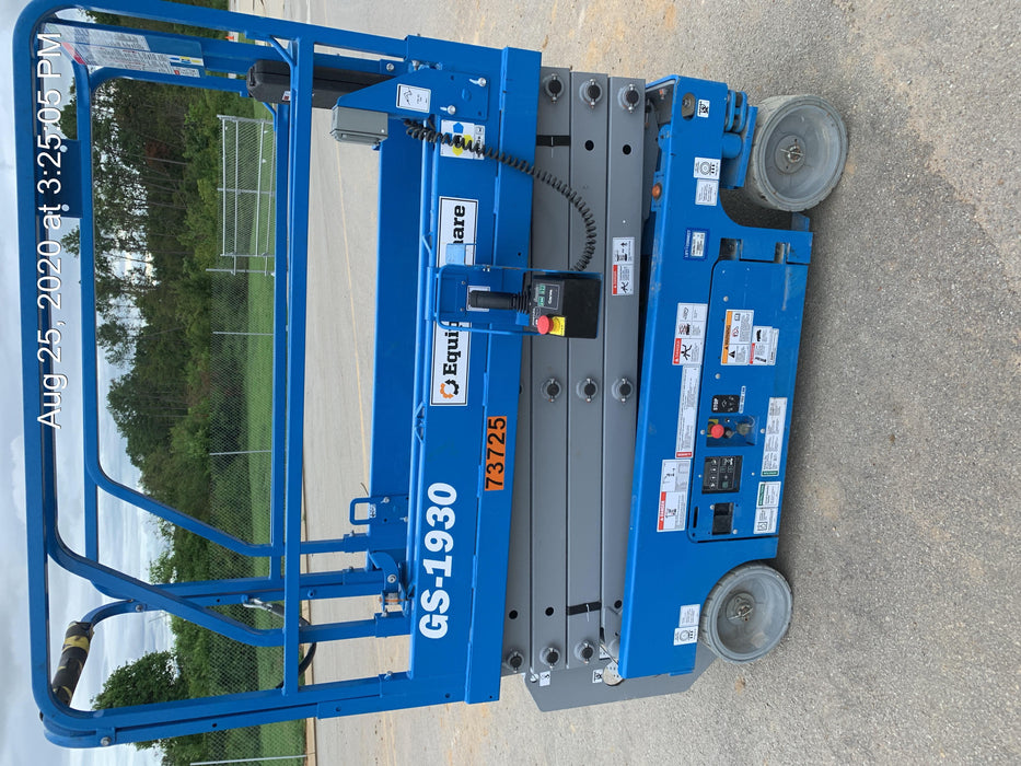 2020 Genie GS-1930 Fixed rails with chain entry gate - Pre A92.20