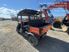 2022 Kubota RTV-X1140W-H Plastic Canopy, Windshield Acrylic Clear, LED Strobe Light, Wire Harness Kit, Back up Alarm