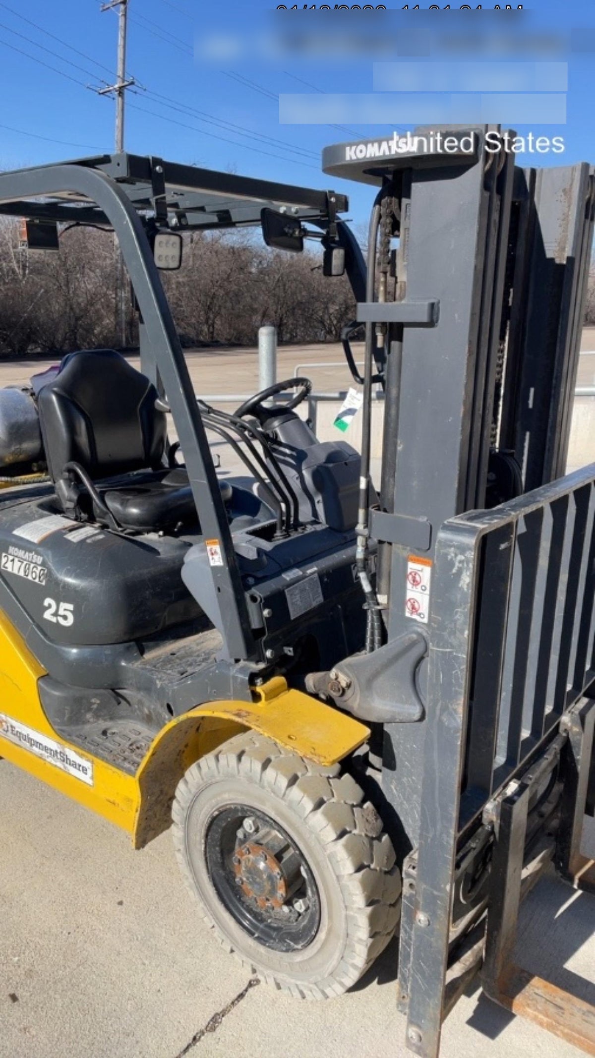 2022 KOMATSU FG25T-16