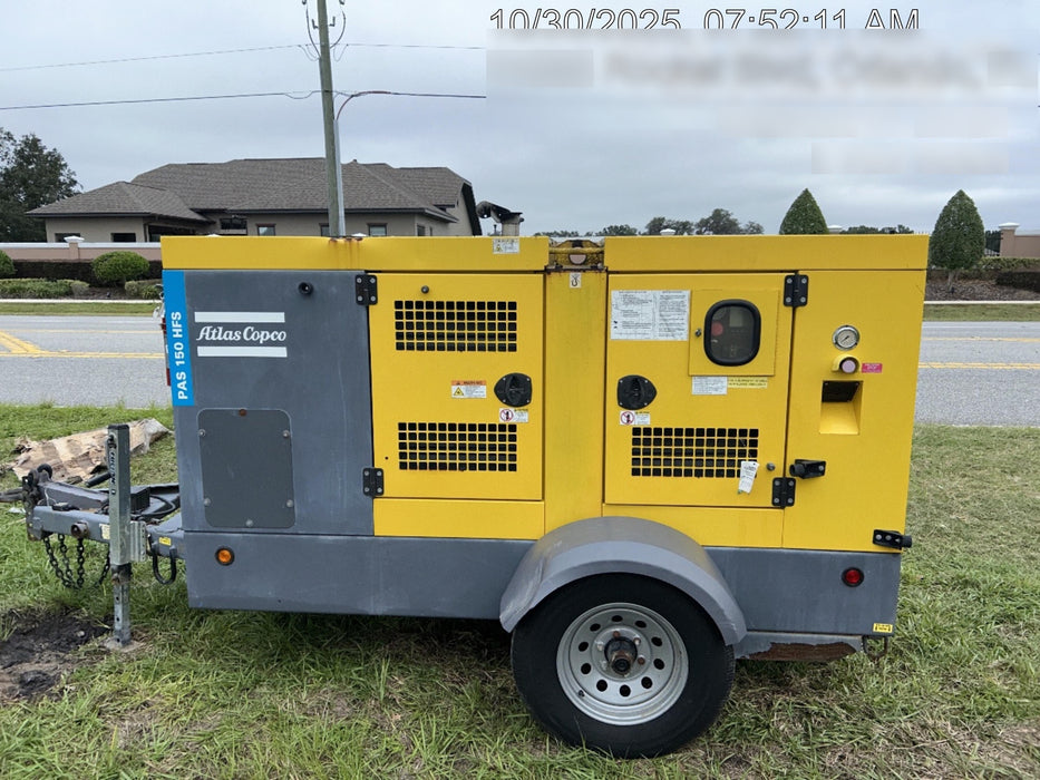 2020 ATLAS COPCO PAS 150 HF CS Enclosed