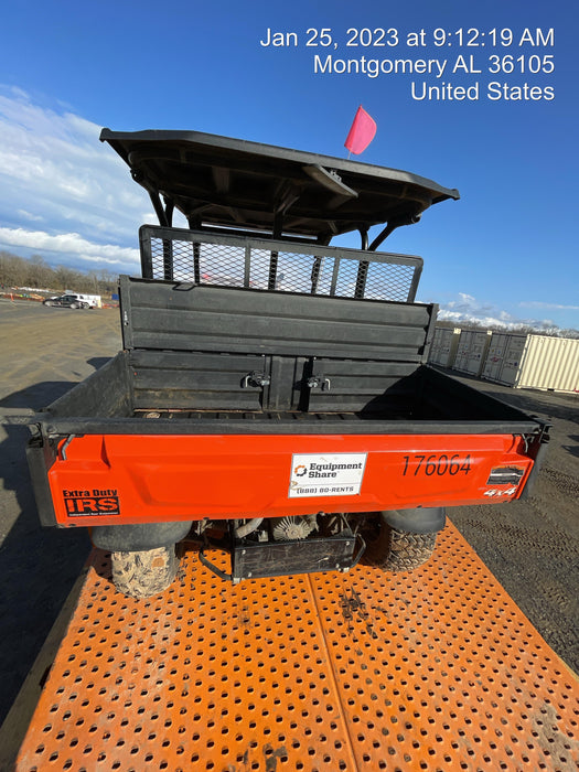 2021 Kubota RTV-X1140W-H Plastic Canopy, Windshield Acrylic Clear, LED Strobe Light, Wire Harness Kit, Back up Alarm