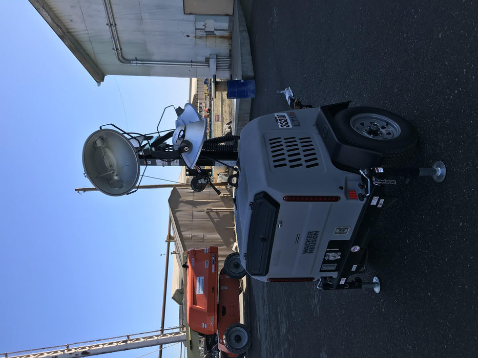 2019 Wacker Neuson LTV6L-MH Wacker Neuson LTV6L Mobile Light Tower w/Fuel Level Sensor Installed