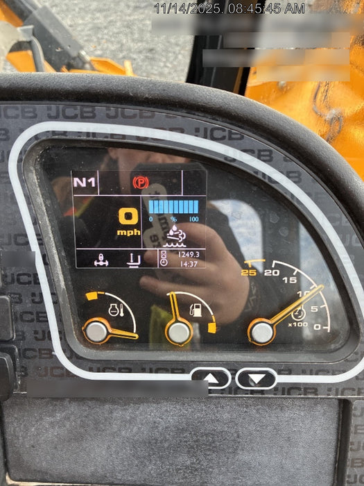 2020 JCB 512-56 Cab/Heat/Air, 109Hp, Solid Tires, Work Lights, Beacon, Aux Hydraulics, Back up Alarm, Lifting Eye, ES Decals