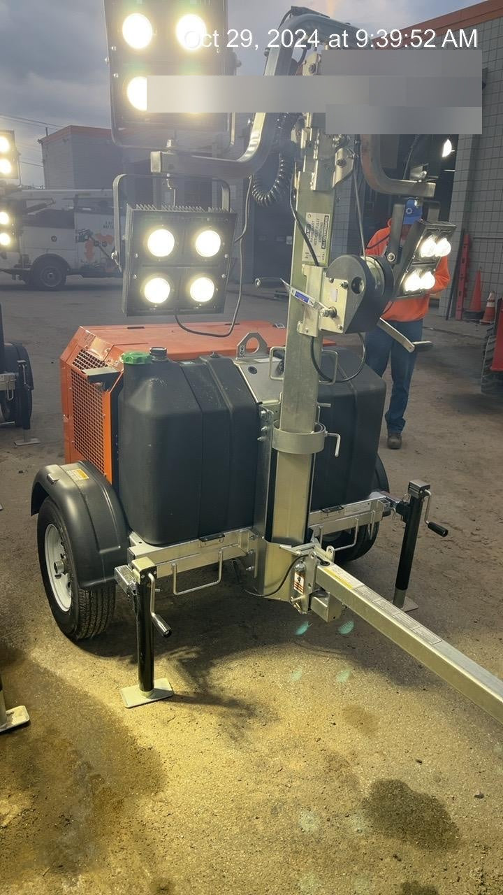 2024 Wanco WLTT-4MM4K Diesel, Deep Sea Controller, Shore Power Plug, Auto Start, (4) 350W LED Floodlights, 4kW Generator, 60 Gal Fuel Tank, 2" Ball, T3