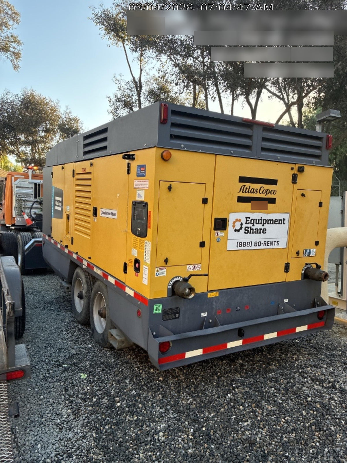 2020 ATLAS COPCO XAS 1800