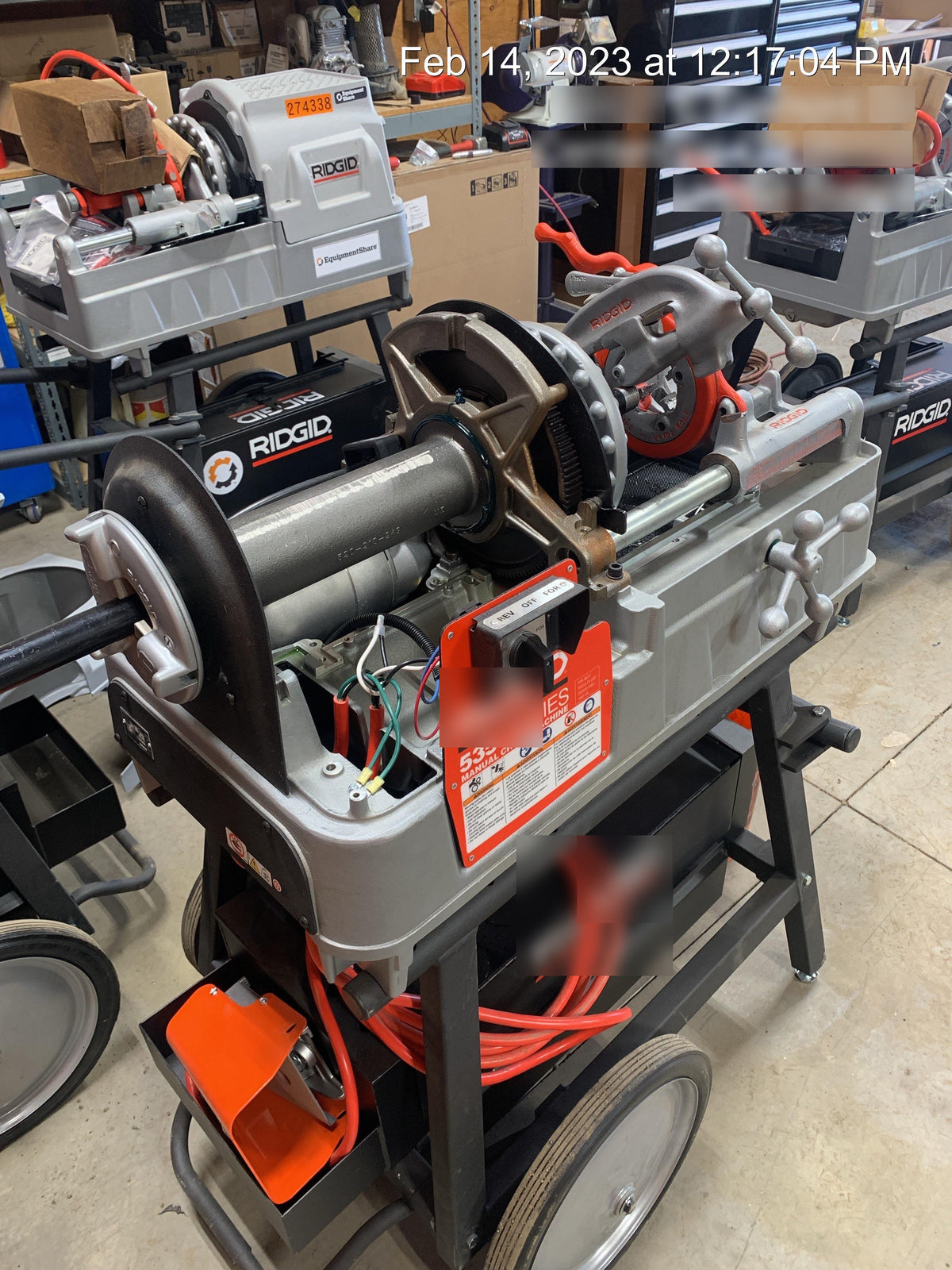 2022 RIDGID 535