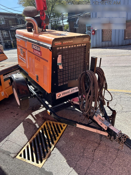 2021 Lincoln Electric Vantage 549X Ready Pak 3, ORANGE (includes trailer, cable rack, fender light kit)