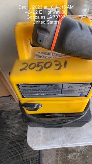 2021 ENERPAC PUD1100B