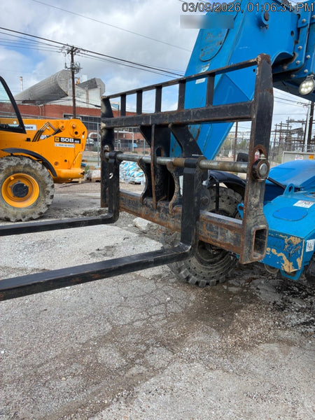 2019 Genie GTH-844 Canopy, Solid RT Tires, LED Work Lights, Beacon 60" QA Carriage, 48" Forks