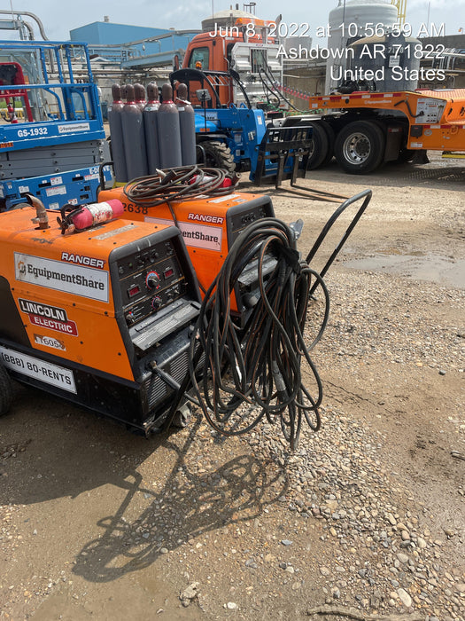 2021 Lincoln Electric Ranger 305 LPG LPG One-Pak (includes undercarriage, tank holder & tank strap) ORANGE