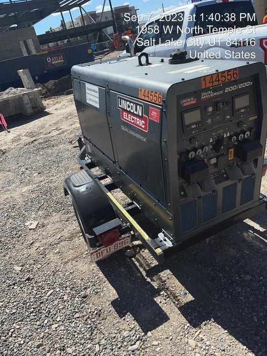 2021 Lincoln Electric Dual Maverick 200/200X Ready Pak 3 (includes trailer, cable rack, fender light kit)