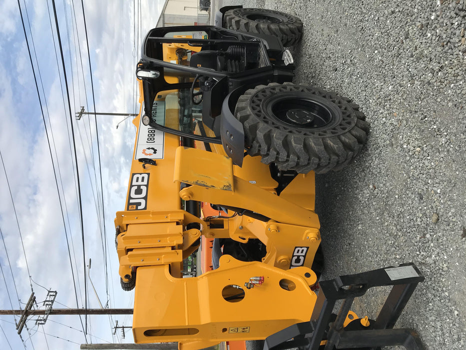 2020 JCB 510-56 Canopy, Solid Tires, Work Lights, Beacon, Aux Hydraulics, Back up Alarm, Lifting Eye, ES Decals