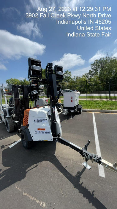 2023 Generac MLT2 Diesel, Flex Switch 120V Input, Powerzone Controller, (4) 320W LED Lights, 4kW Generator, 39.9 Gal Fuel Tank, 2" Ball, T3