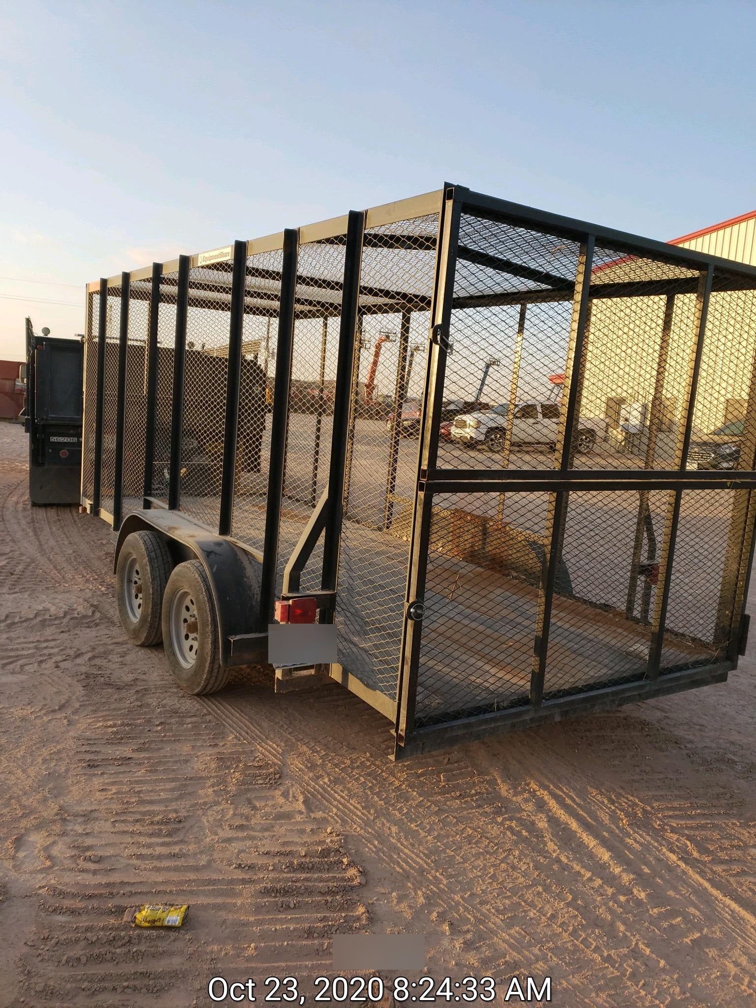 2019 CENTEX Trash Trailer