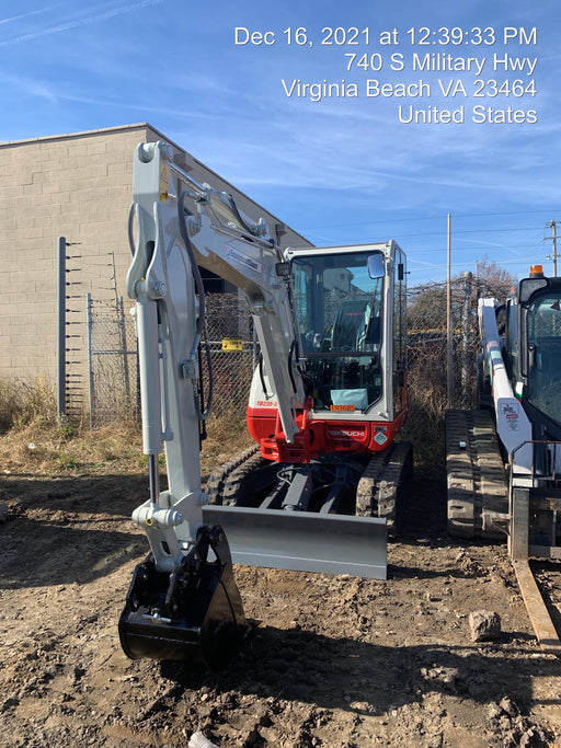 2021 Takeuchi TB235-2CR Cab/Heat/Air, Rubber Tracks, Manual QC