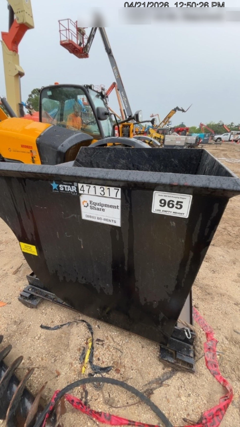 2024 STAR INDUSTRIES M-1820 - Self-Dump Hopper