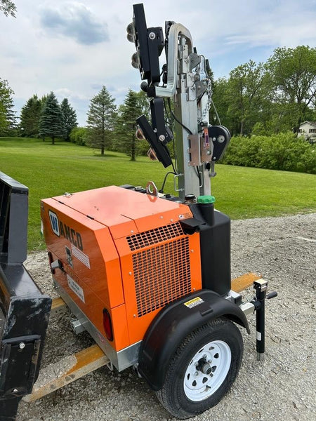 2024 Wanco WLTT-4MM4K Diesel, Deep Sea Controller, Shore Power Plug, Auto Start, (4) 350W LED Floodlights, 4kW Generator, 60 Gal Fuel Tank, 2" Ball, T3