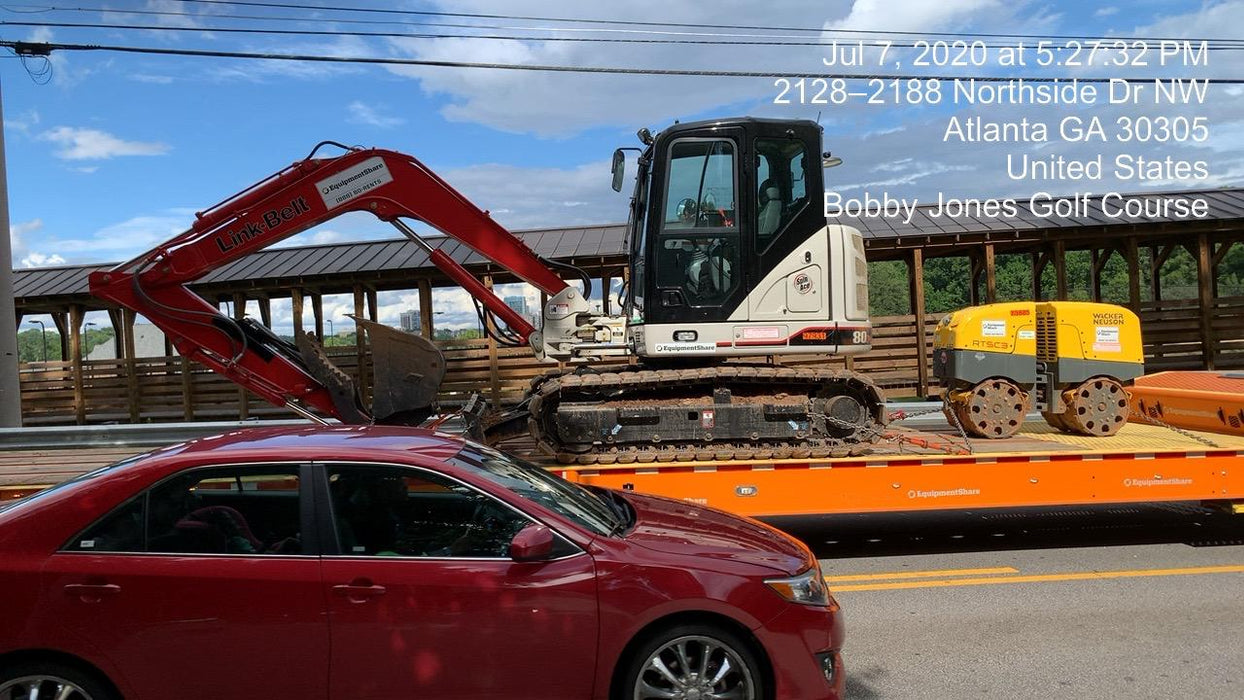 2020 Link-Belt 80X3EX EXC, 7'2" ARM, 17.7" RT, MFH(PJ)