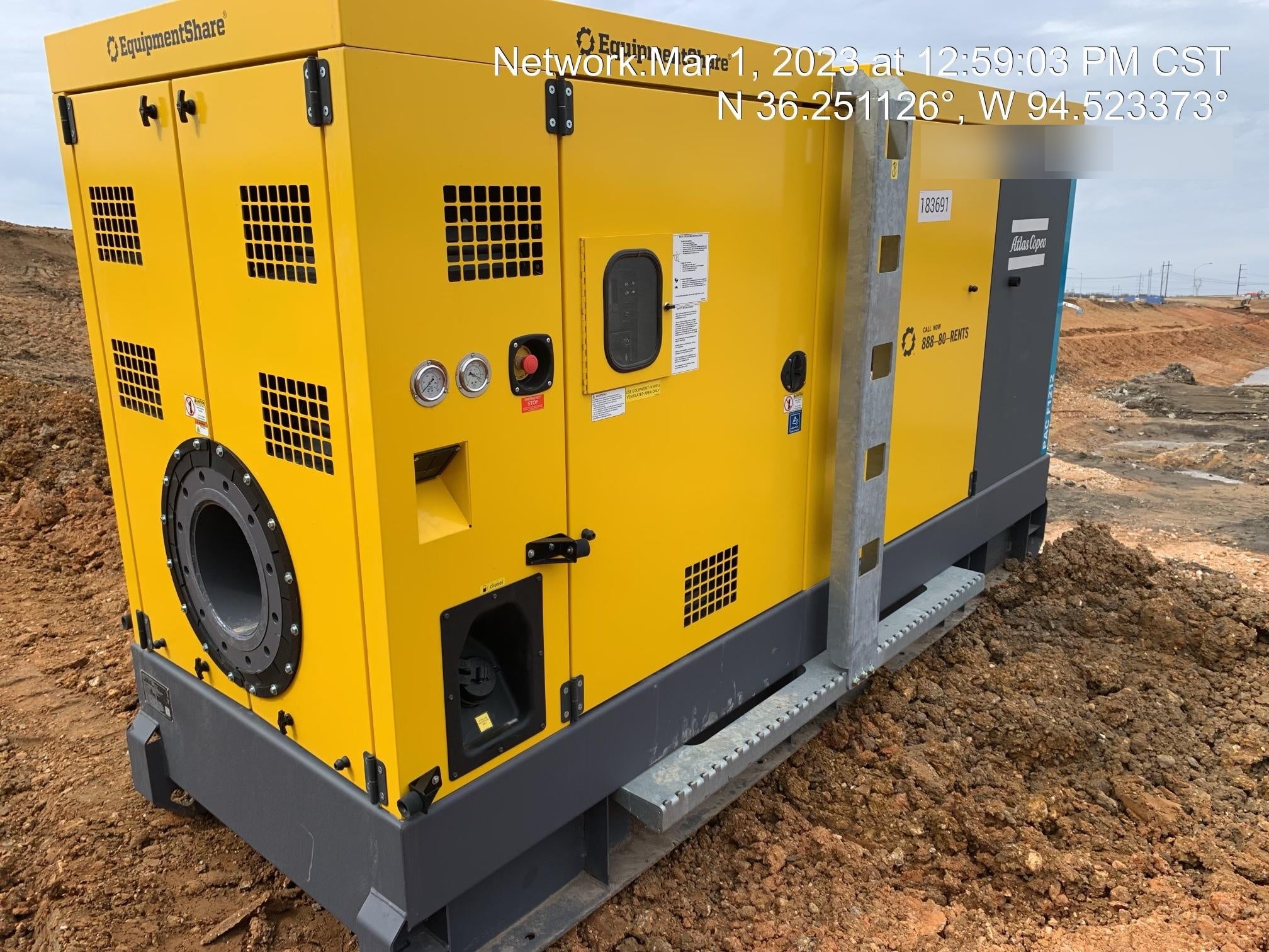 2021 ATLAS COPCO PAC F1212 JD-S