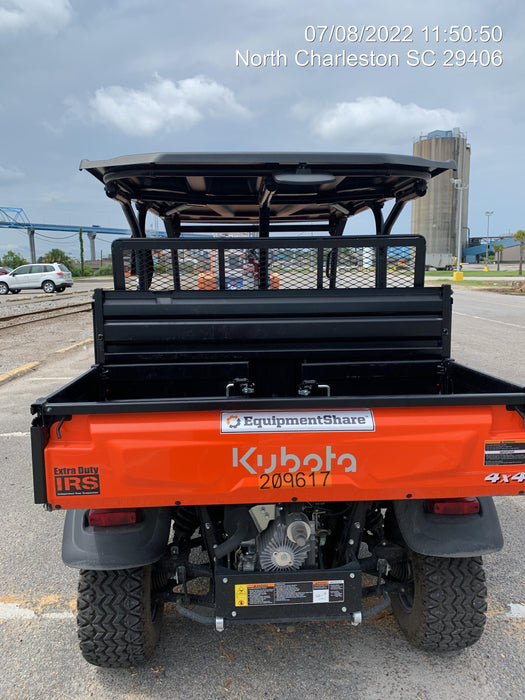 2022 Kubota RTV-X1140W-H Plastic Canopy, Windshield Acrylic Clear, LED Strobe Light, Wire Harness Kit, Back up Alarm