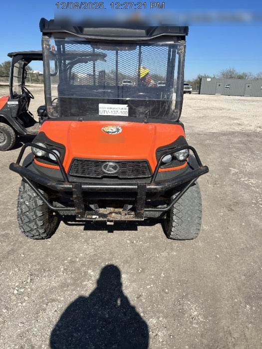 2019 Kubota RTV-XG850WL-H 4wd Utility Cart, Gas, 2 Seat, LED Strobe, Windshield Tempered Glass, Plastic Canopy, Wire Harness Kit, Backup Alarm