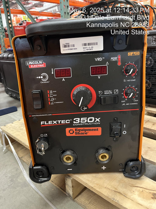 2025 LINCOLN ELECTRIC FLEXTEC 350X