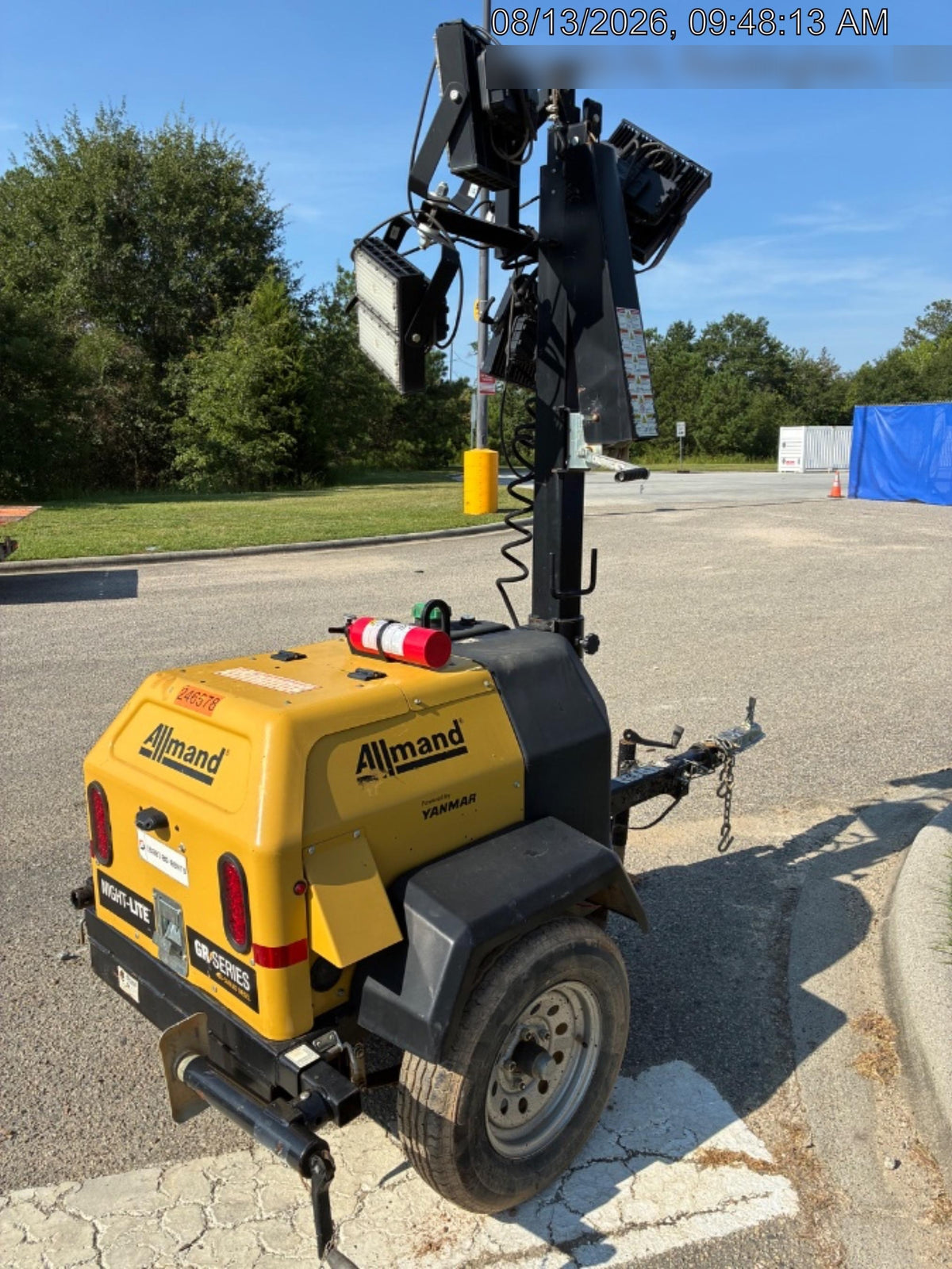 2023 Generac MLT2 Diesel, Flex Switch 120V Input, Powerzone Controller, 
(4) 320W LED Lights, 4kW Generator, 39.9 Gal Fuel Tank, 2" Ball, T3