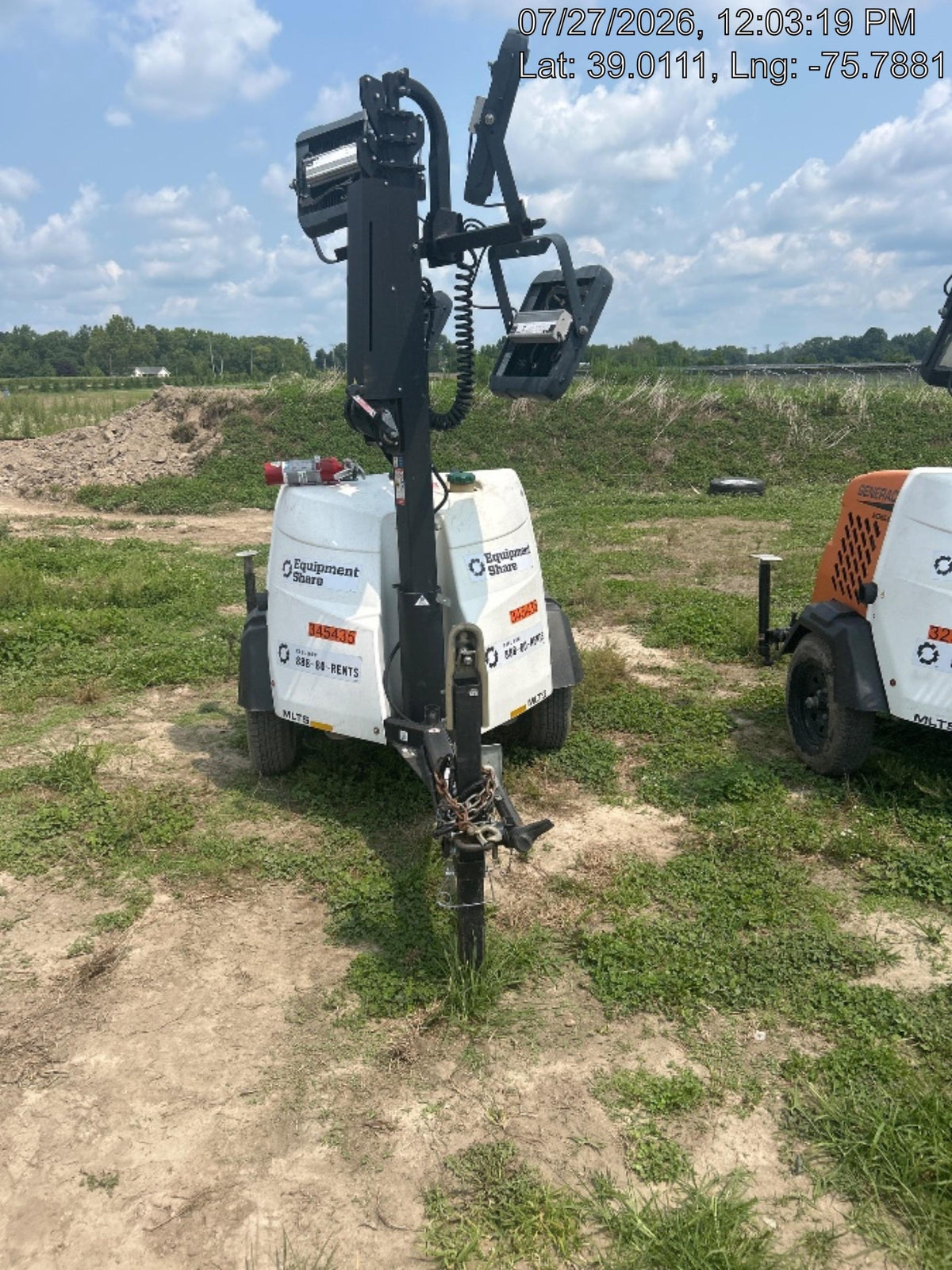 2023 Generac MLT2 Diesel, Flex Switch 120V Input, Powerzone Controller, (4) 320W LED Lights, 4kW Generator, 39.9 Gal Fuel Tank, 2" Ball, T3