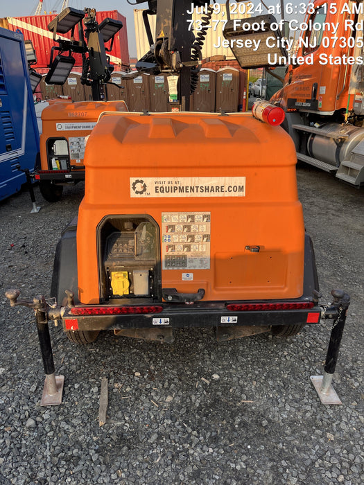 2023 Generac MLT2 Diesel, Flex Switch 120V Input, Powerzone Controller, 
(4) 320W LED Lights, 4kW Generator, 39.9 Gal Fuel Tank, 2" Ball, T3