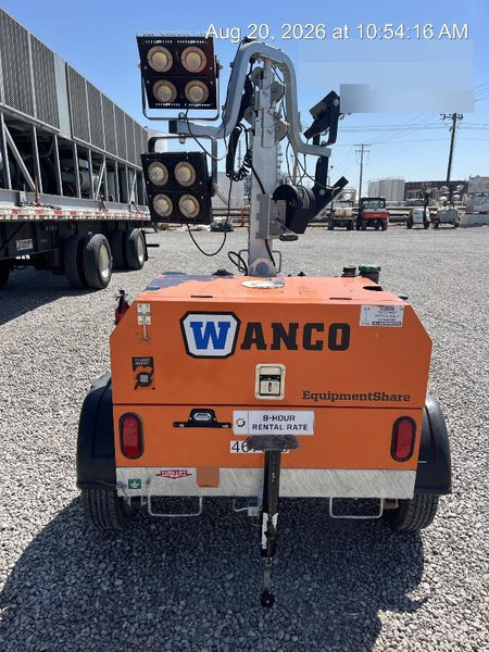 2024 Wanco WLTT-4MM4K Diesel, Deep Sea Controller, Shore Power Plug, Auto Start, (4) 350W LED Floodlights, 4kW Generator, 60 Gal Fuel Tank, 2" Ball, T3