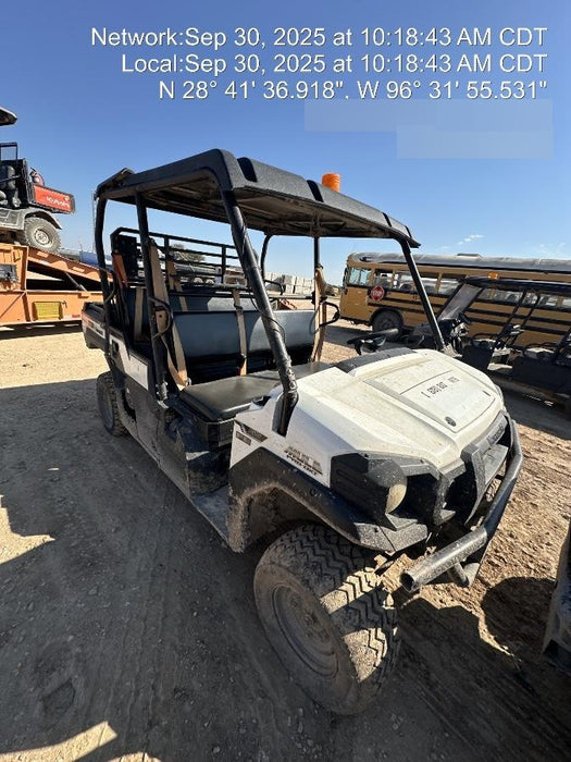 2022 Kawasaki Mule PRO-DXT Standard Options, Backup Alarm, Beacon, Plastic Hard Top, Poly Windshield, Horn Kit