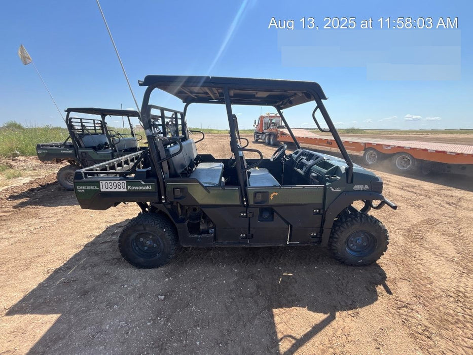 Kawasaki KAF1000BKF Diesel, 6-Seater, Canopy